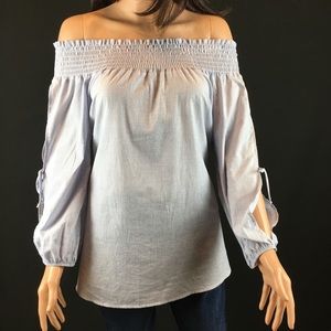 Jella Couture Off The Shoulder Blouse